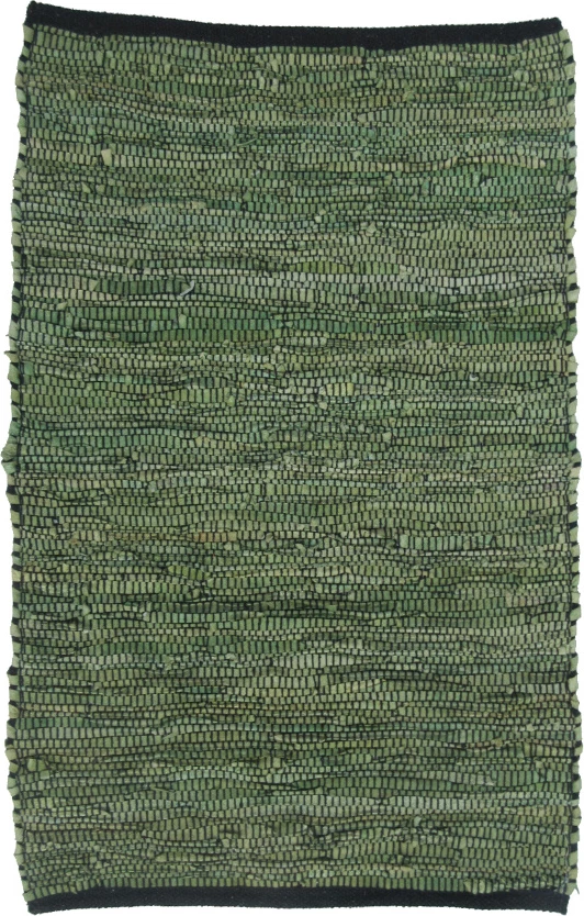 Qilim lëkure ngjyrë bari, 60x90cm