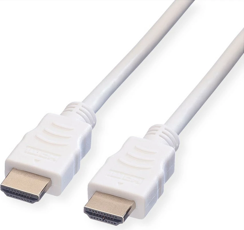 Kabllo HDMI VALUE High Speed me Ethernet, 10 m, e bardhë