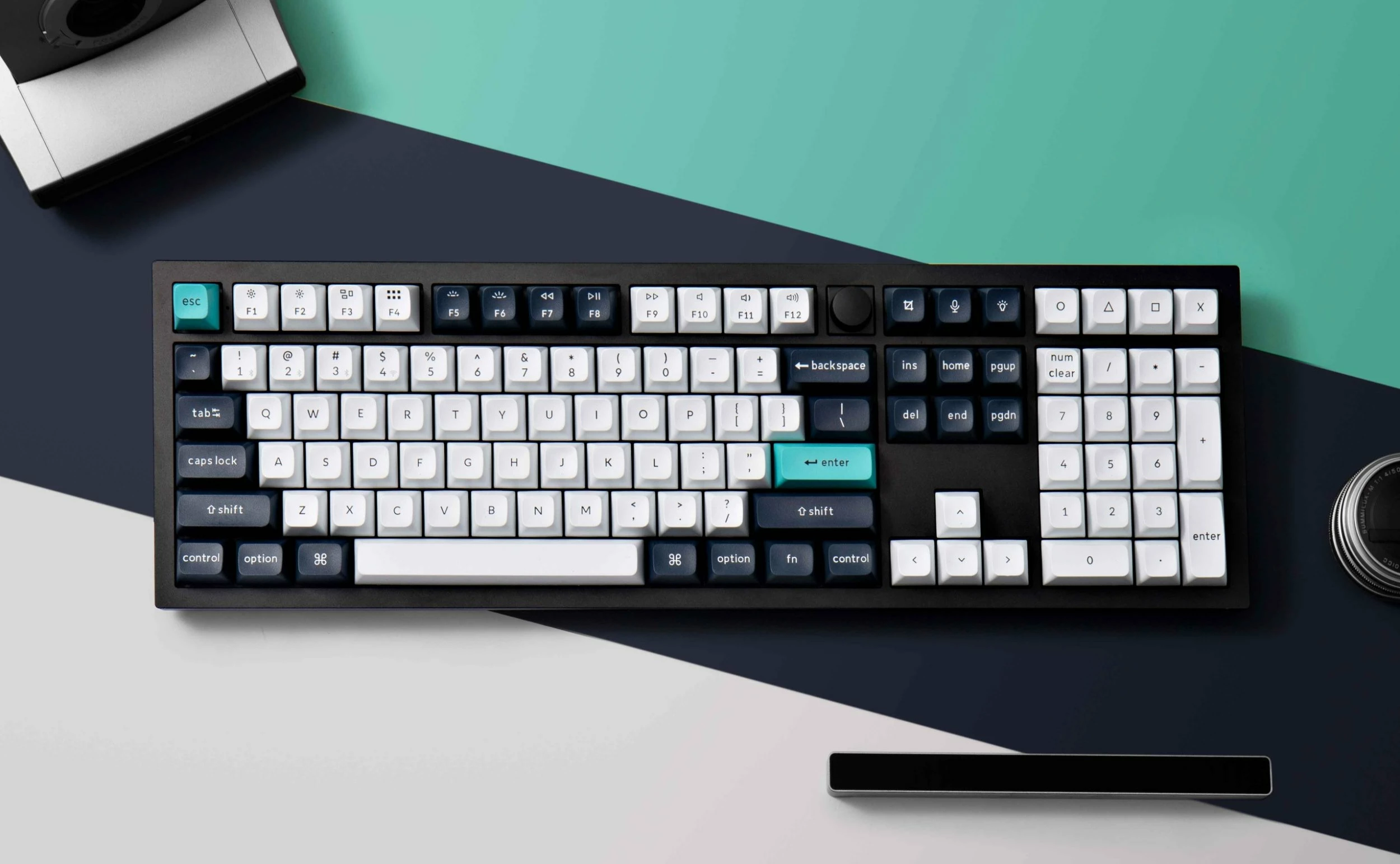 Tastierë mekanike Keychron Q6 Max (Q6M-M1) QMK/VIA, Gateron Jupiter Red, 100% US layout, tri-mode, RGB, e zezë