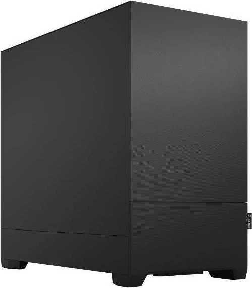 Kasë Fractal Design Pop Mini Silent Solid FD-C-POS1M-01, Mini Tower Micro-ATX/Mini-ITX, 3x120mm ventilatorë, pa dritare, e zezë