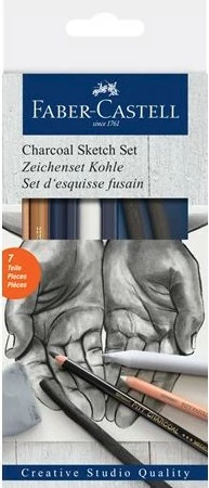 Set stationery Faber-Castell 114002, 7 copë, kuti letre