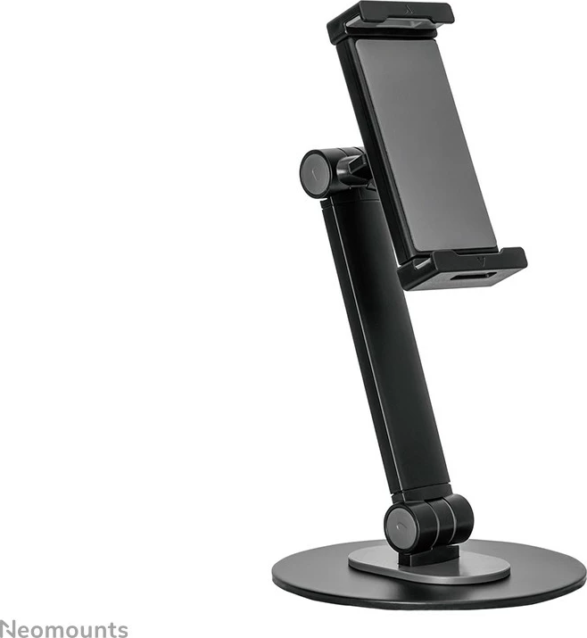 Mbajtës tavoline tabletë/celular Neomounts DS15-540BL1, universal, rrotullim 360°, i zi