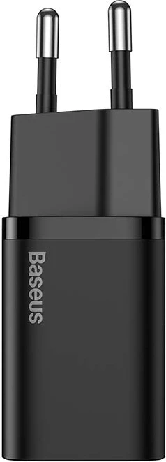 Karikues i shpejtë Baseus Super Si Quick Charger 1C TZCCSUP-B01 me kabllo USB-C në Lightning 1m, Zi