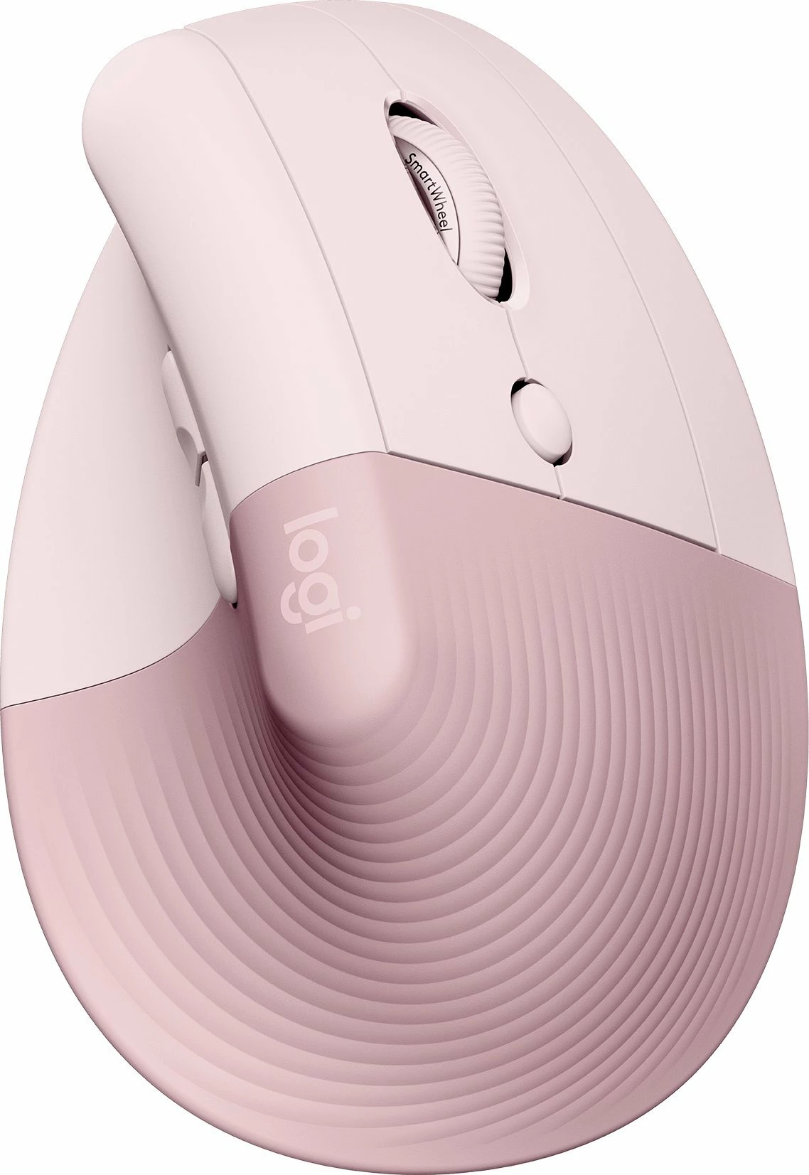 Maus Logitech Lift 910-006478 ergonomik vertikal wireless 4000 DPI, roze