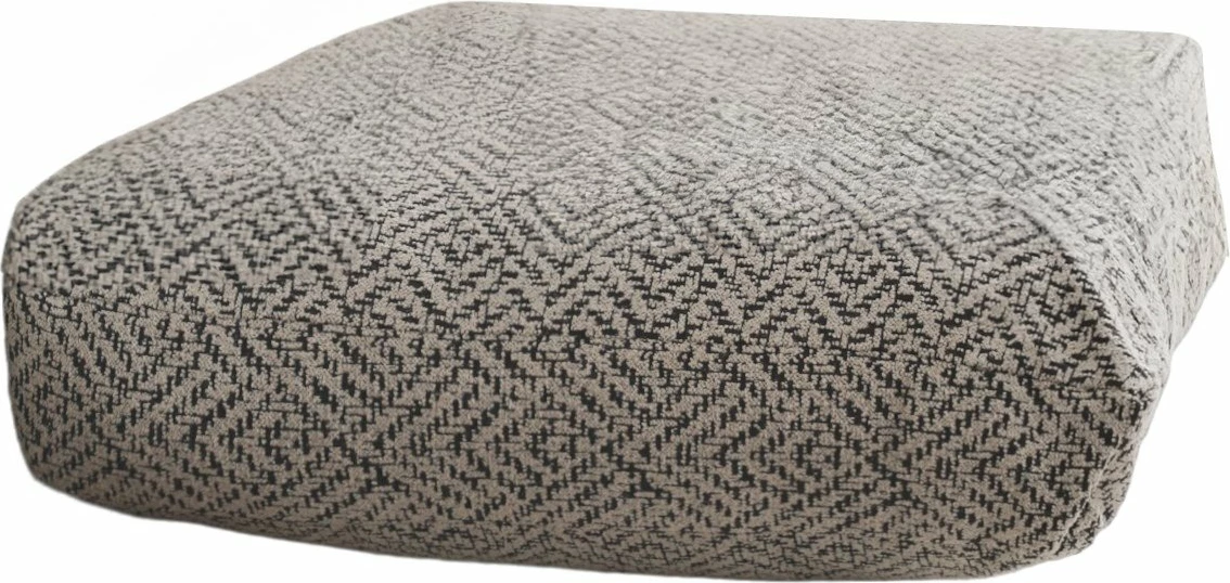 Jastëk i madh Atelier del Sofa, Dokuma - Zikzak, ngjyrë gri