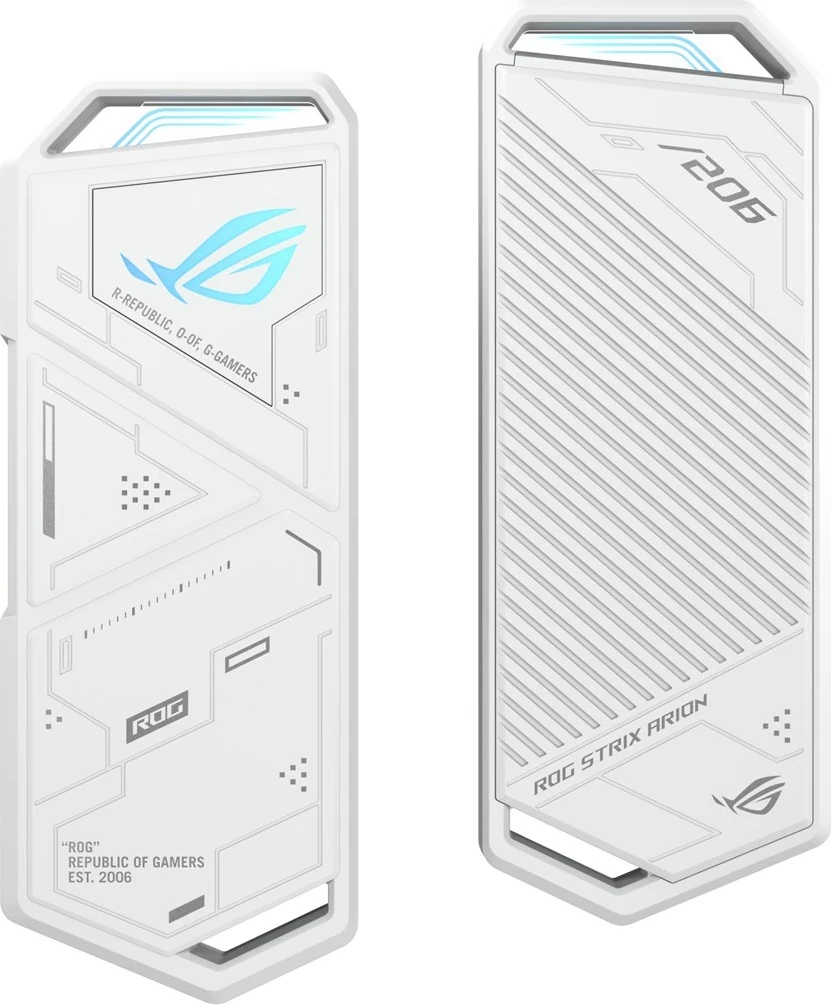 Kasë ASUS ROG Strix Arion, White Edition, për SSD M.2, e bardhë
