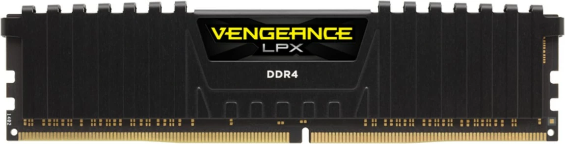 RAM Memorje Corsair Vengeance LPX 64GB (2x32GB) DDR4 3000MHz CL16, e zezë