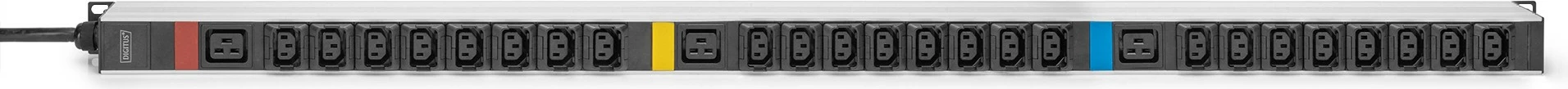 Listë prizash Digitus IT BASIC PDU vertikale 16A 24x C13 3x C19