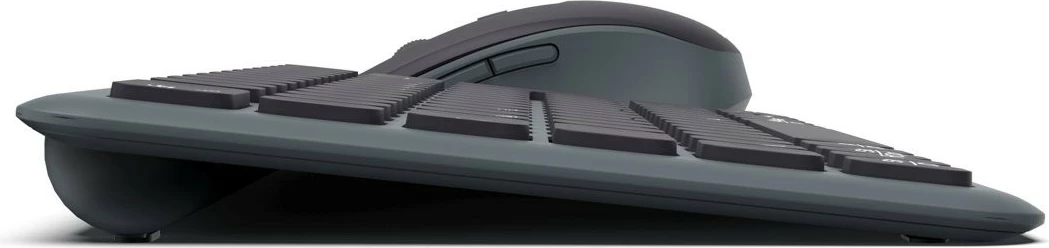 Set tastierë dhe maus Hama WKM-500, wireless, USB/Bluetooth, i zi/gri