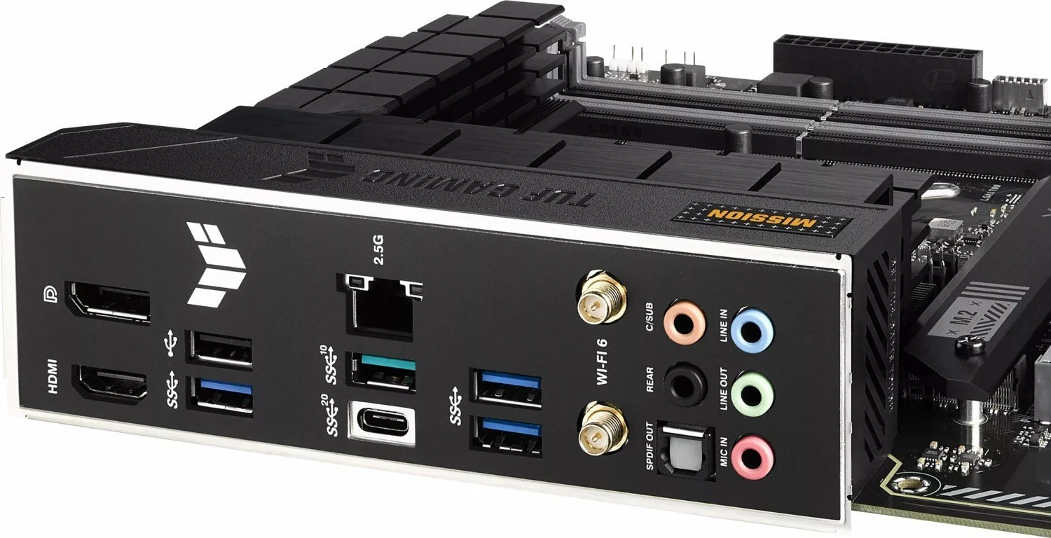 Pllakë amë Asus TUF GAMING B760-PLUS WIFI, ATX, Wi‑Fi, Bluetooth
