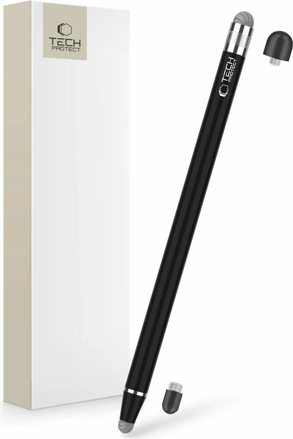 Stilolaps për prekje Tech-Protect USP100, i zi, me 4 maja