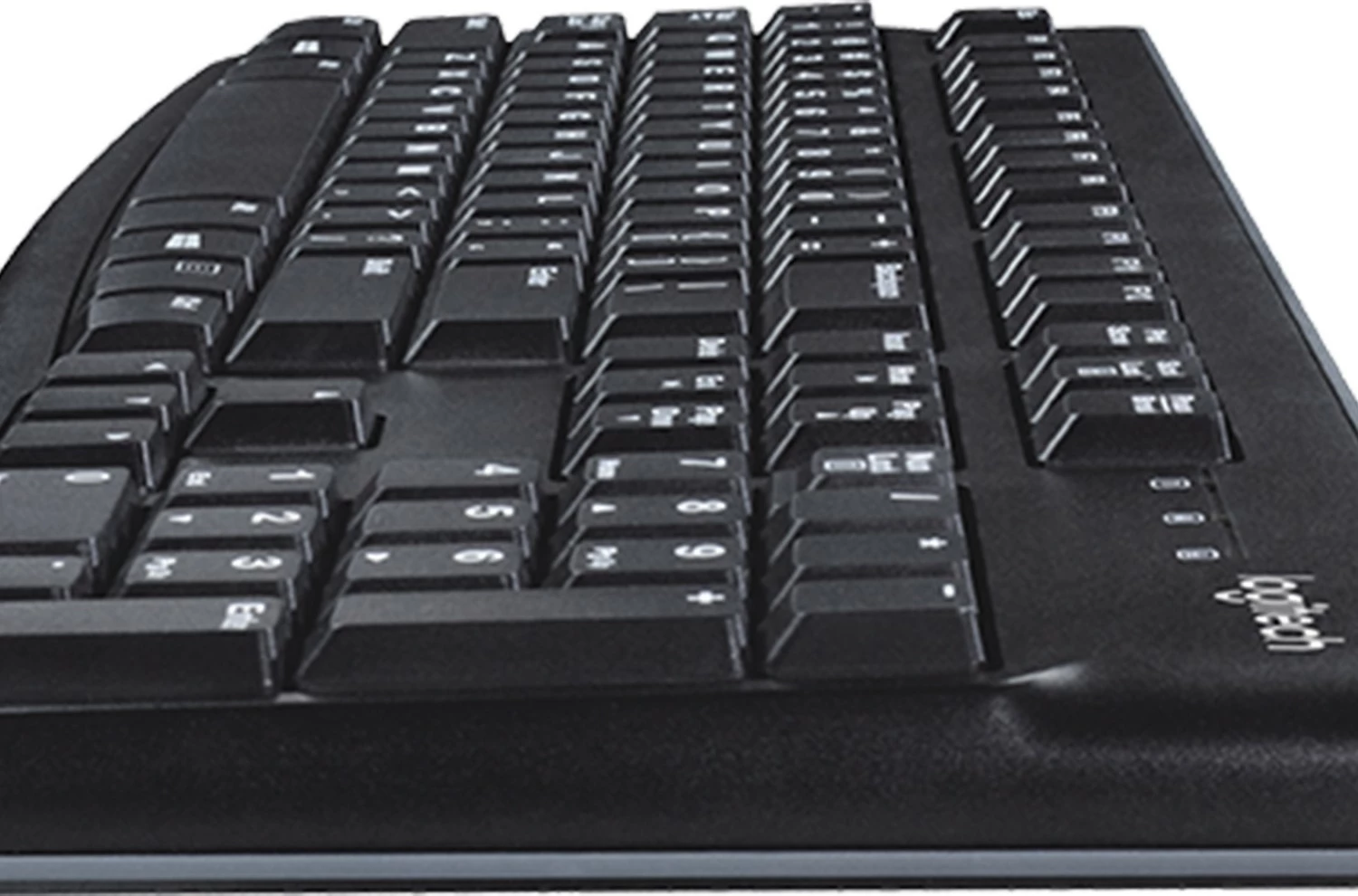 Tastierë Logitech K120, full-size, me kabllo, USB, AZERTY, e zezë