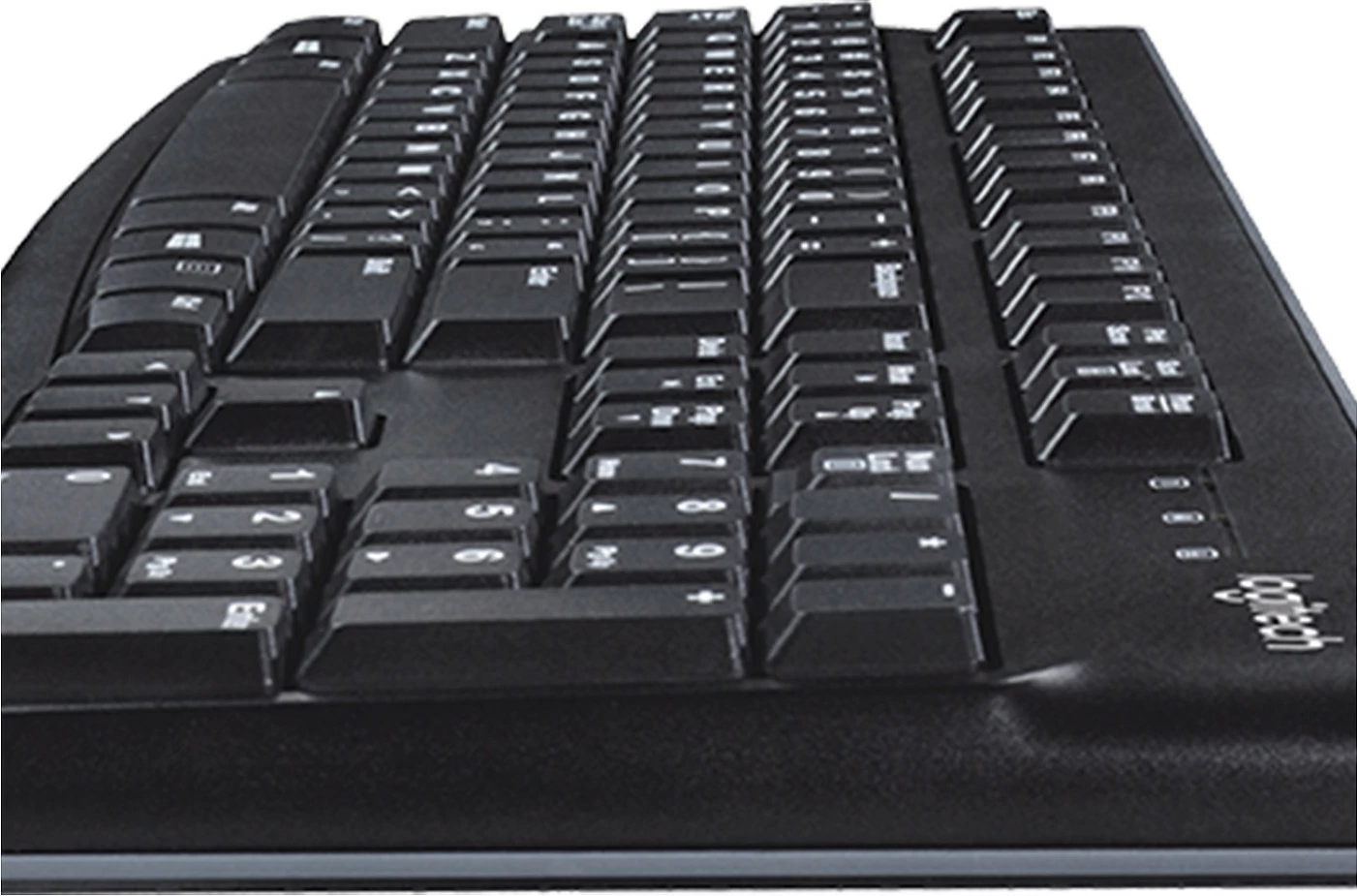 Tastierë Logitech K120, full-size, me kabllo, USB, AZERTY, e zezë