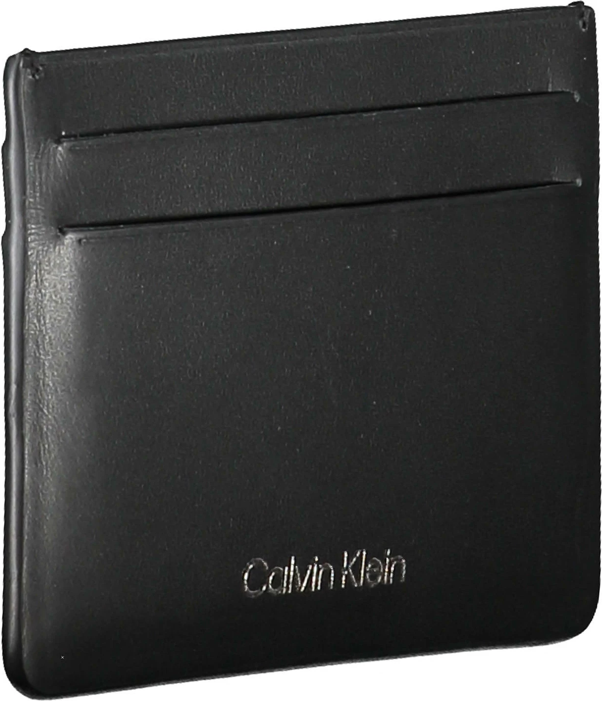 Portofol për meshkuj Calvin Klein, i zi