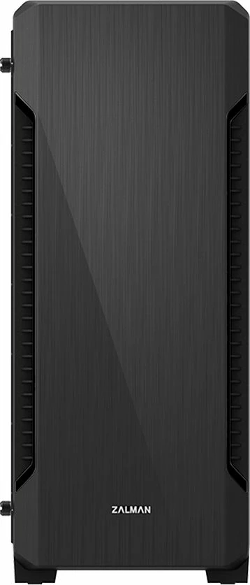 Kasë Zalman S3 TG Midi Tower, Tempered Glass, ATX/mATX/Mini-ITX, USB 3.0, e zezë