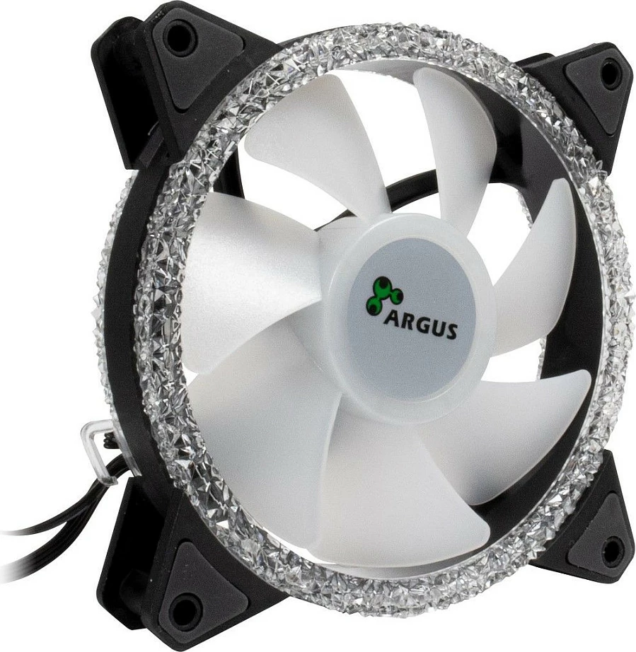 Ventilatorë kasë Inter-Tech ARGUS RS-07, set 3x 120mm RGB LED, me telekomandë