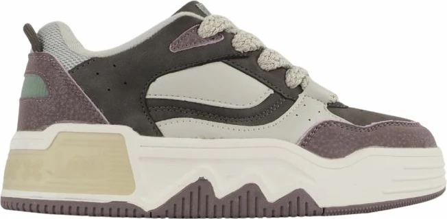 Këpucë për femra Lee, të bardha-kafe