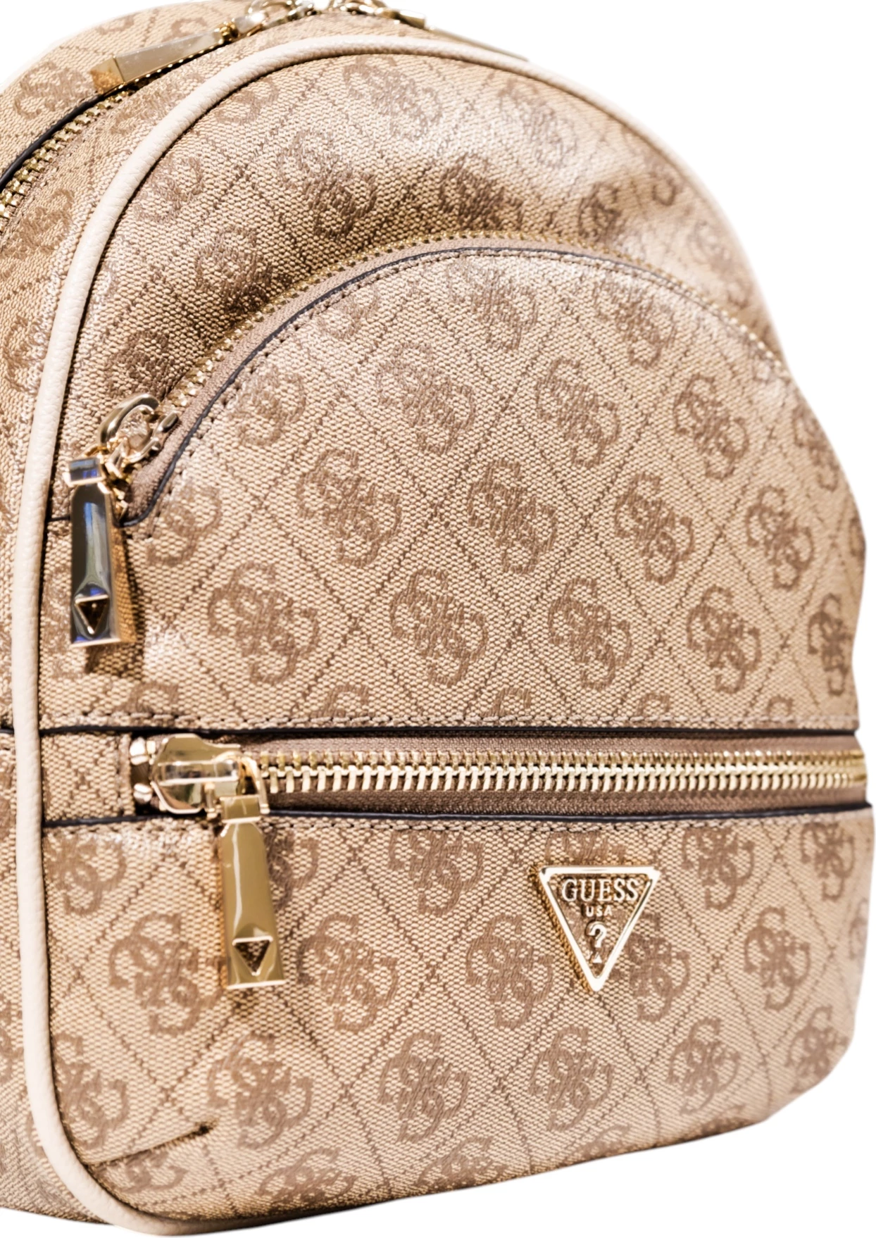 Çantë shpine për femra Guess Manhattan II HWSG71 18320, bezhë