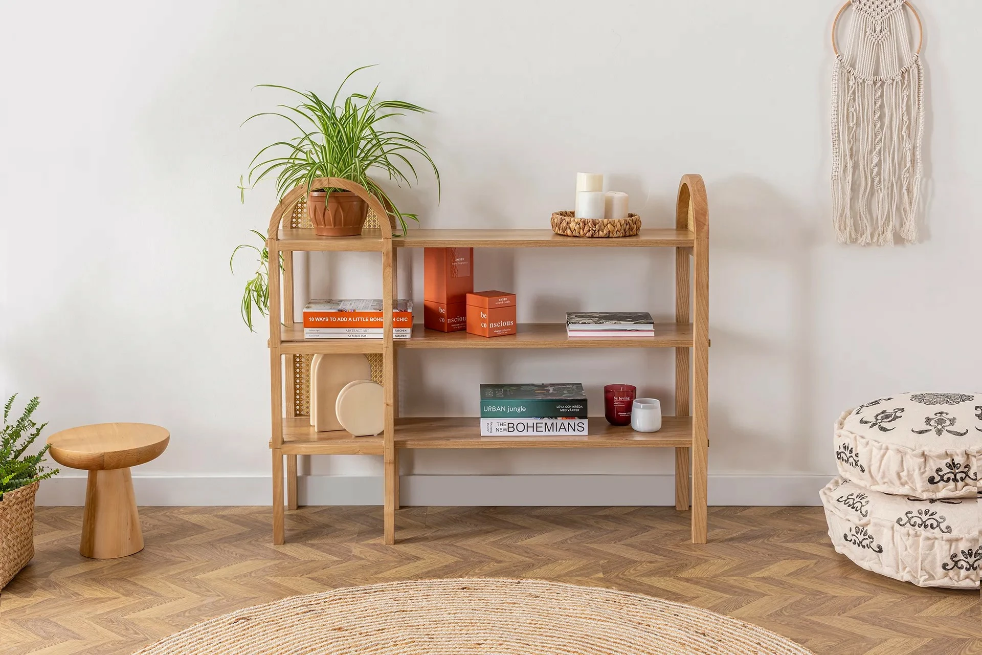 Komodë Hanah Home, Nala 90, ngjyrë natyrale