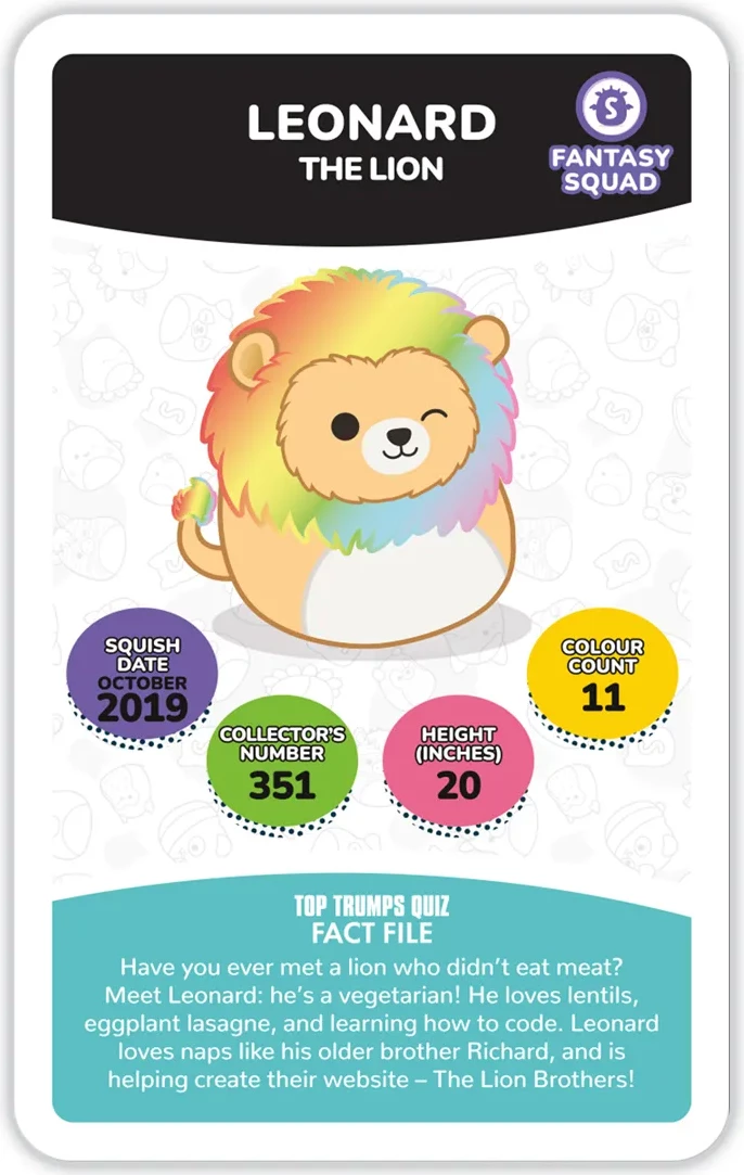 Top Trumps Original Squishmallows Specials Card Game