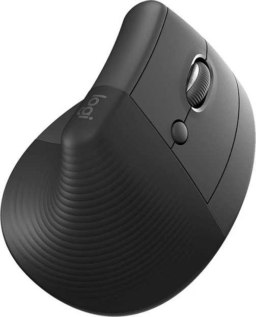 Set tastierë + maus Logitech Wave Keys+Lift Combo, Wireless Bluetooth BLE, QWERTZ gjerman, ergonomik, gri e errët