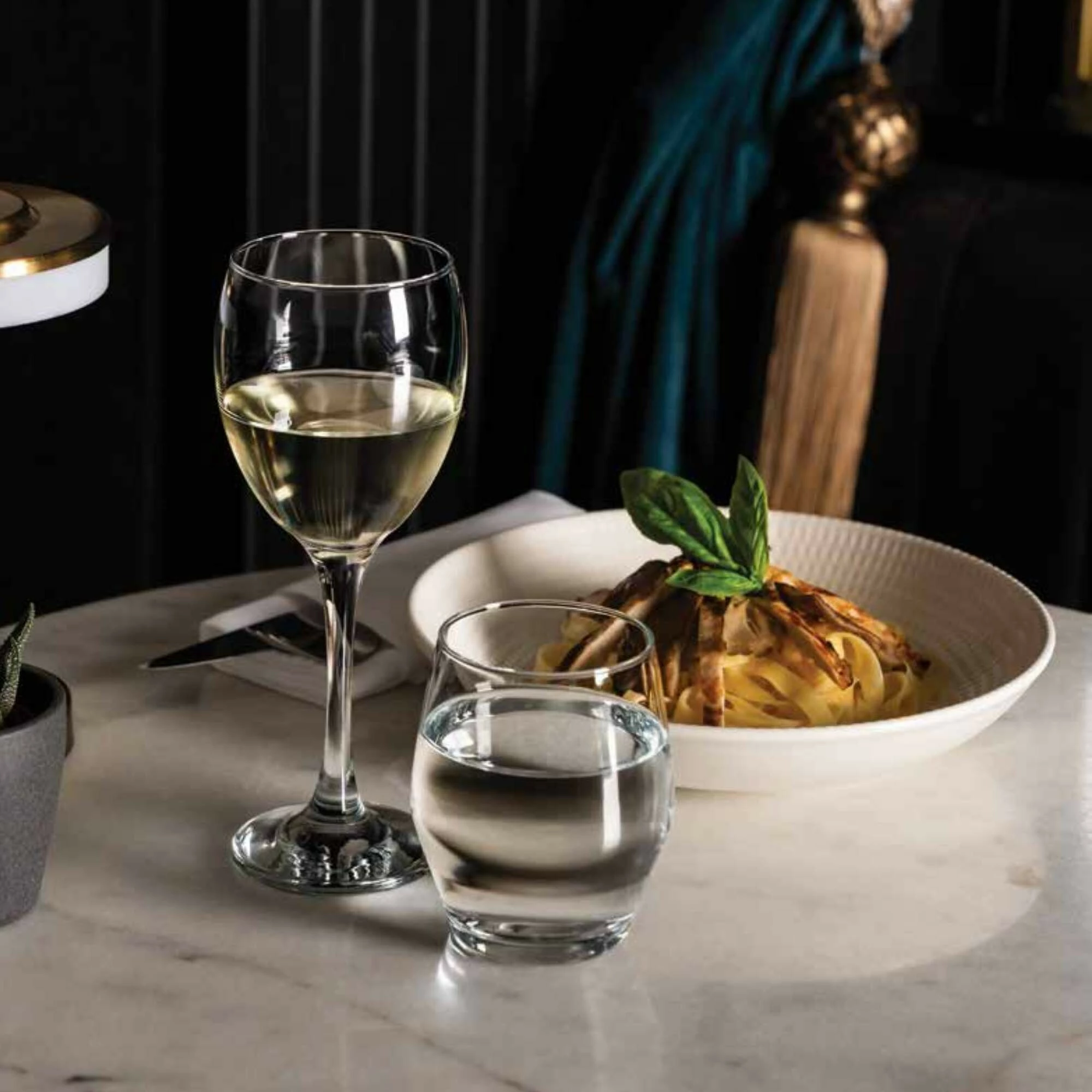 Gotë pijeje LAV HORECA Paris 475 ml, transparente, set 12 copë