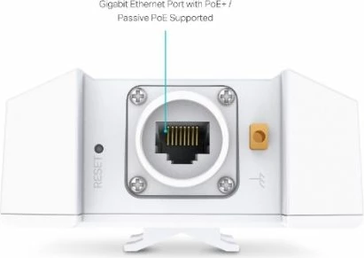 Access Point WiFi 6 outdoor TP-LINK EAP650-Outdoor AX3000 Gigabit, e bardhë