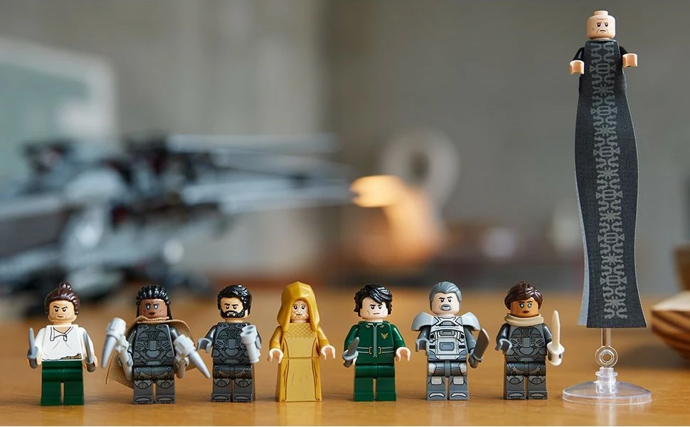 Set ndërtimi LEGO Dune Atreides Royal Ornithopter 1369 pjesë, multingjyrësh