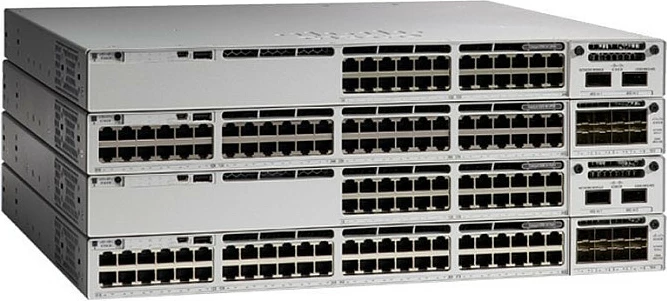 Switch Cisco Catalyst 9300X Managed L3 rackmount 10G gri