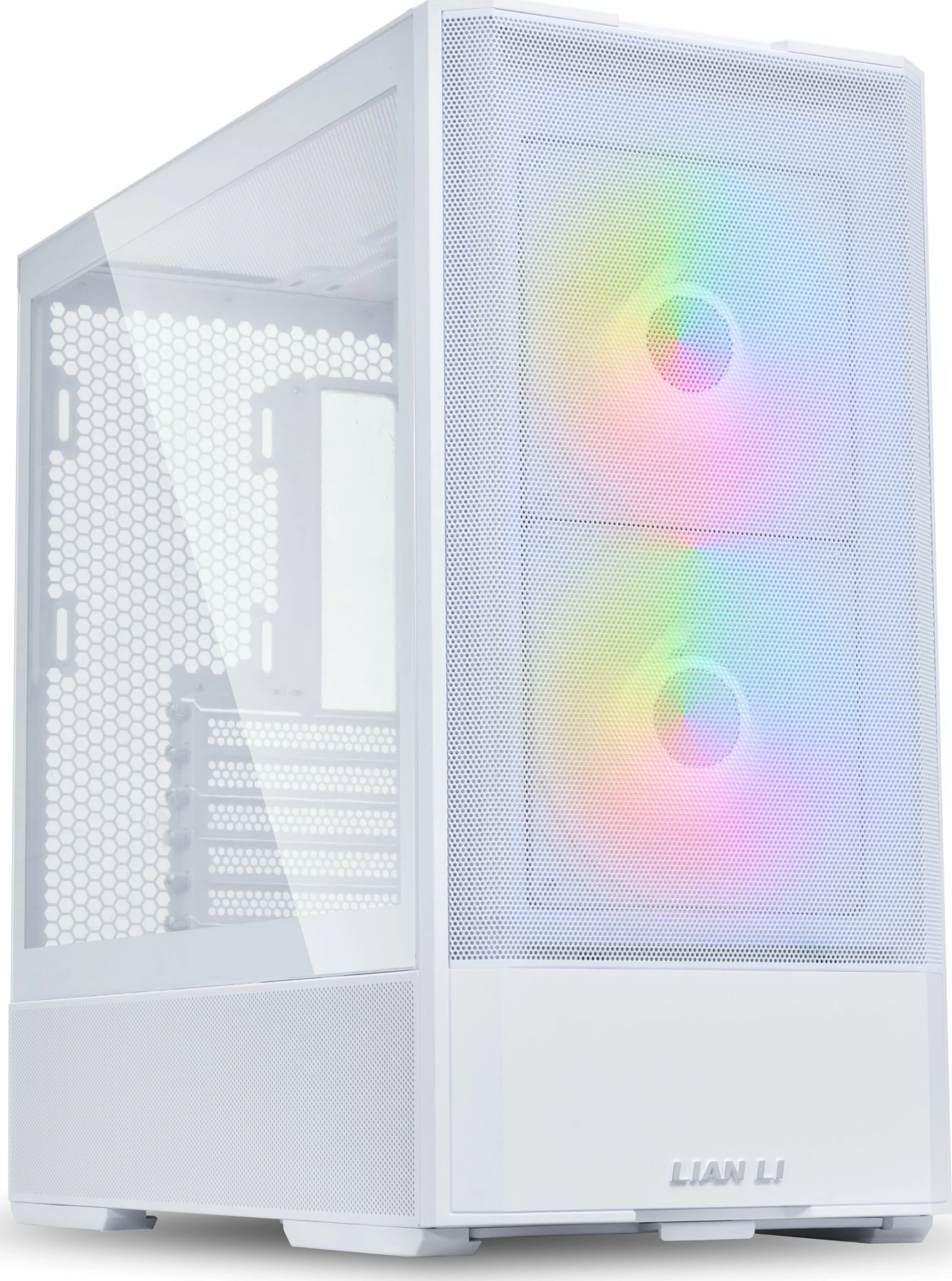 Kasë Lian Li LANCOOL 207 ARGB Midi Tower ATX/Micro-ATX/Mini-ITX, 4 ventilatorë, e bardhë