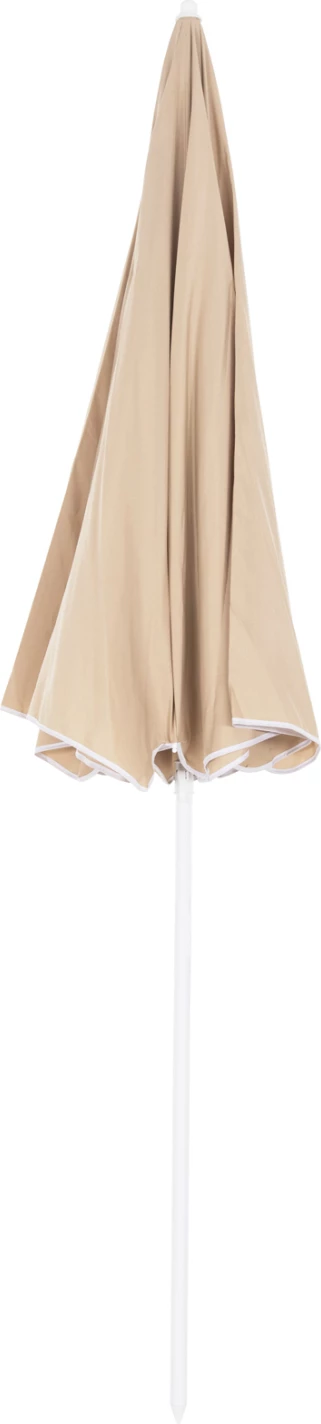 Çadër plazhi me 8 fije fiberglasi 2.00m FH6015.04 ngjyrë moka-shtyllë e bardhë