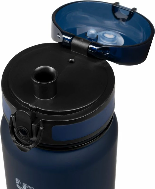 Shishe uji Alpinus Trysil 650 ml për aktivitete sportive, ngjyrë blu e errët