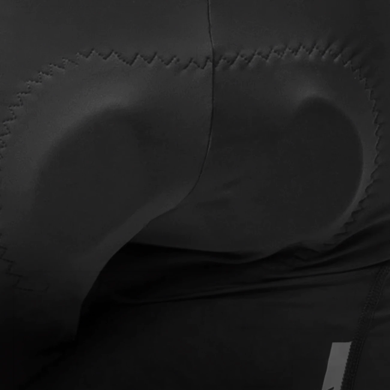 Brekë çiklizmi me bretela Rockbros YDDK009, me jastëk, madhësi L, set 1 copë, e zezë