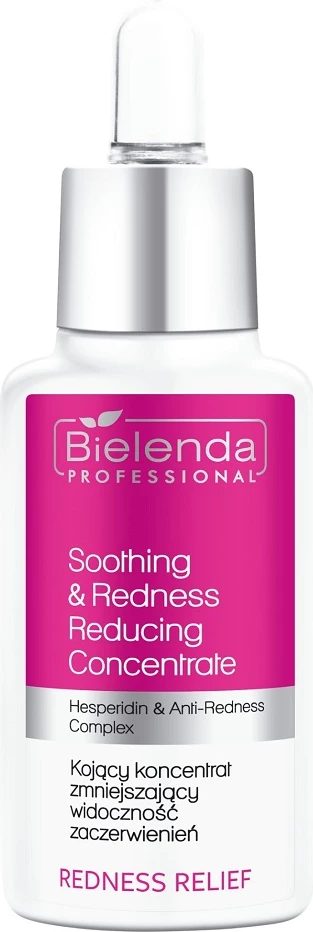 Koncentrat qetësues fytyre Bielenda Professional Redness Relief Soothing Concentrate për femra 30ml