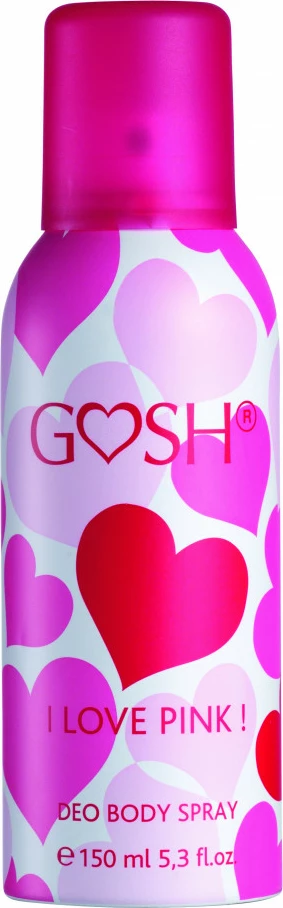 Deodorant spray për femra Gosh I Love Pink! 150ml
