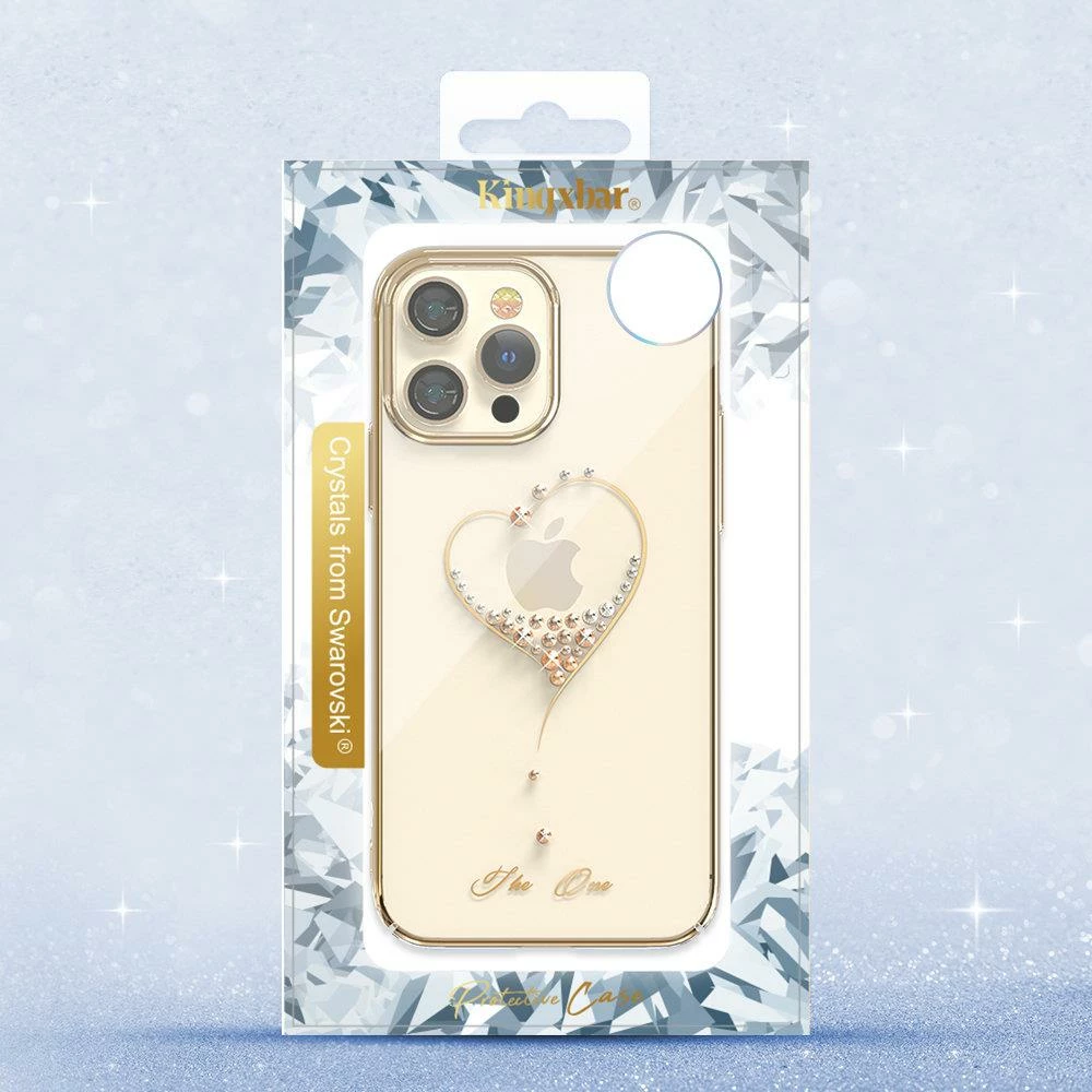 Mbështjellës Kingxbar Elegant Series për iPhone 13 Pro, Transparent