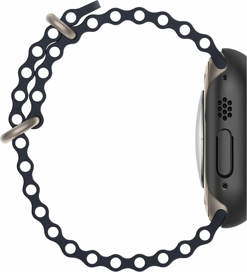 Mbështjellës Spigen Thin Fit për Apple Watch Ultra 49mm, Zi