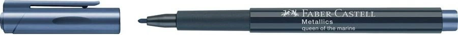 Stilolaps Faber-Castell 160753, majë e hollë, bojë blu, klip, pa erë