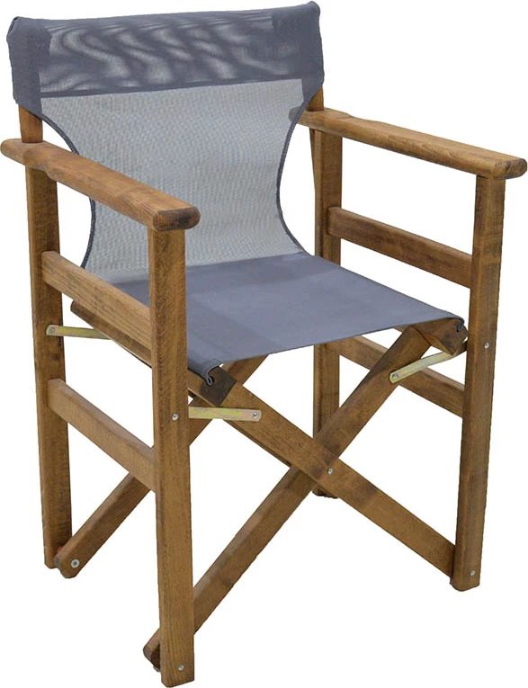 Karrige regjisori, kornizë Retto, dru ahu, ngjyrë arre - PVC antracit