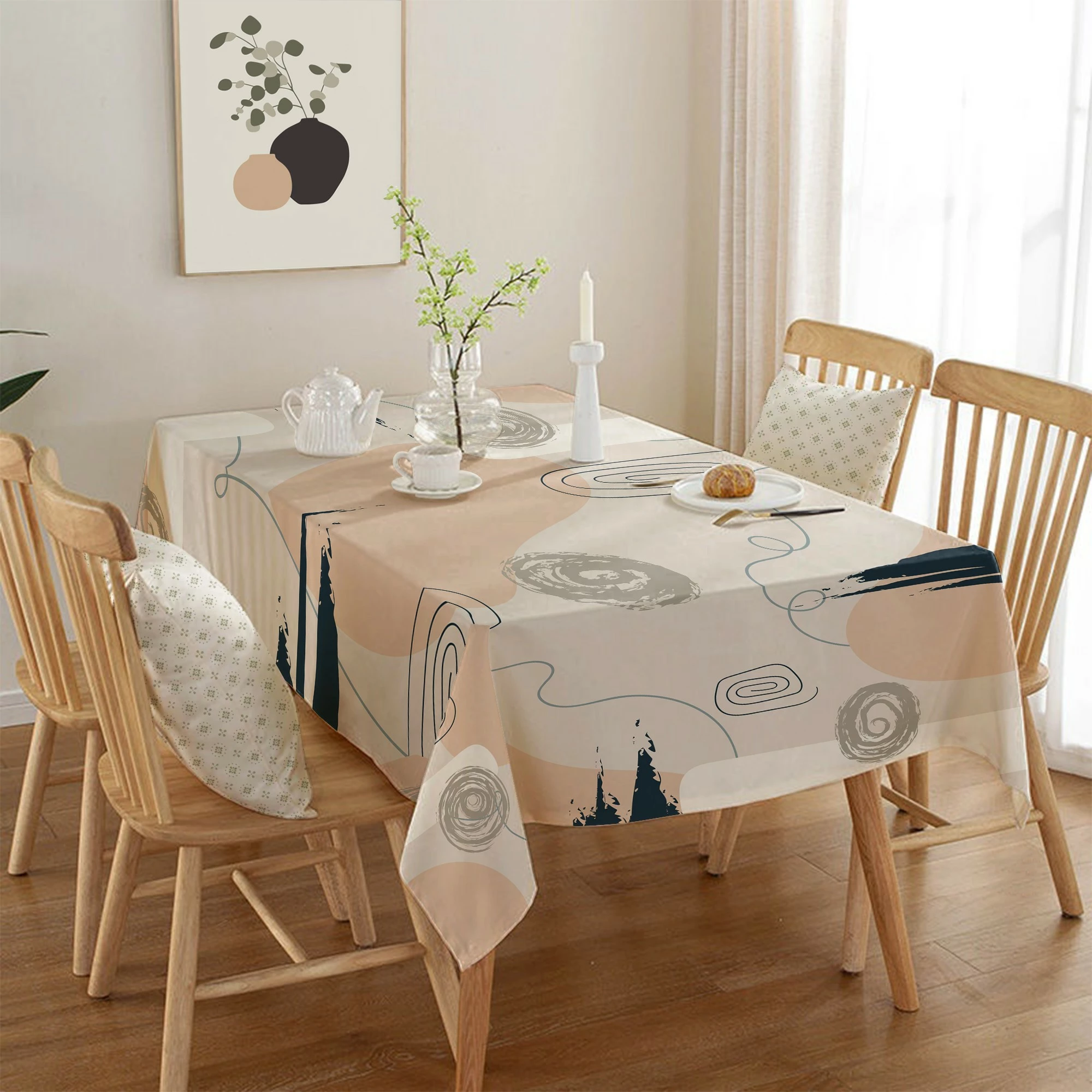 Mbulesë tavoline Hermia, Asr-tblclt25 -25, 140x180cm