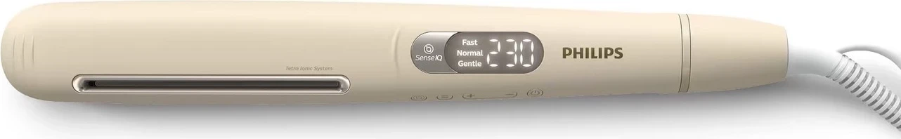 Heqës i drejtë për flokët Philips SenseIQ BHS838/00, ngjyrë bezh