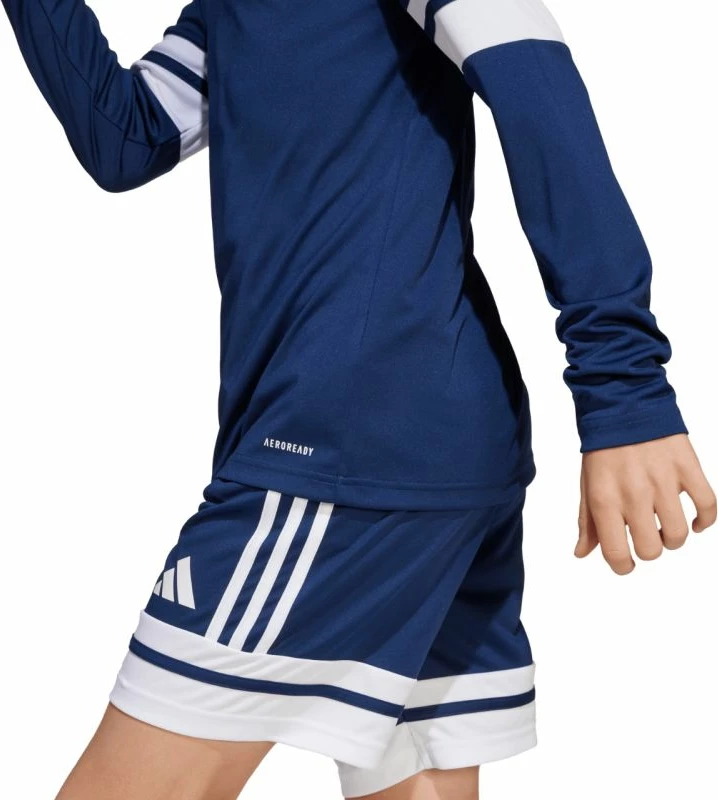 Maicë me mëngë të gjata adidas për fëmijë, navy blue [Madhësia: 116 cm]