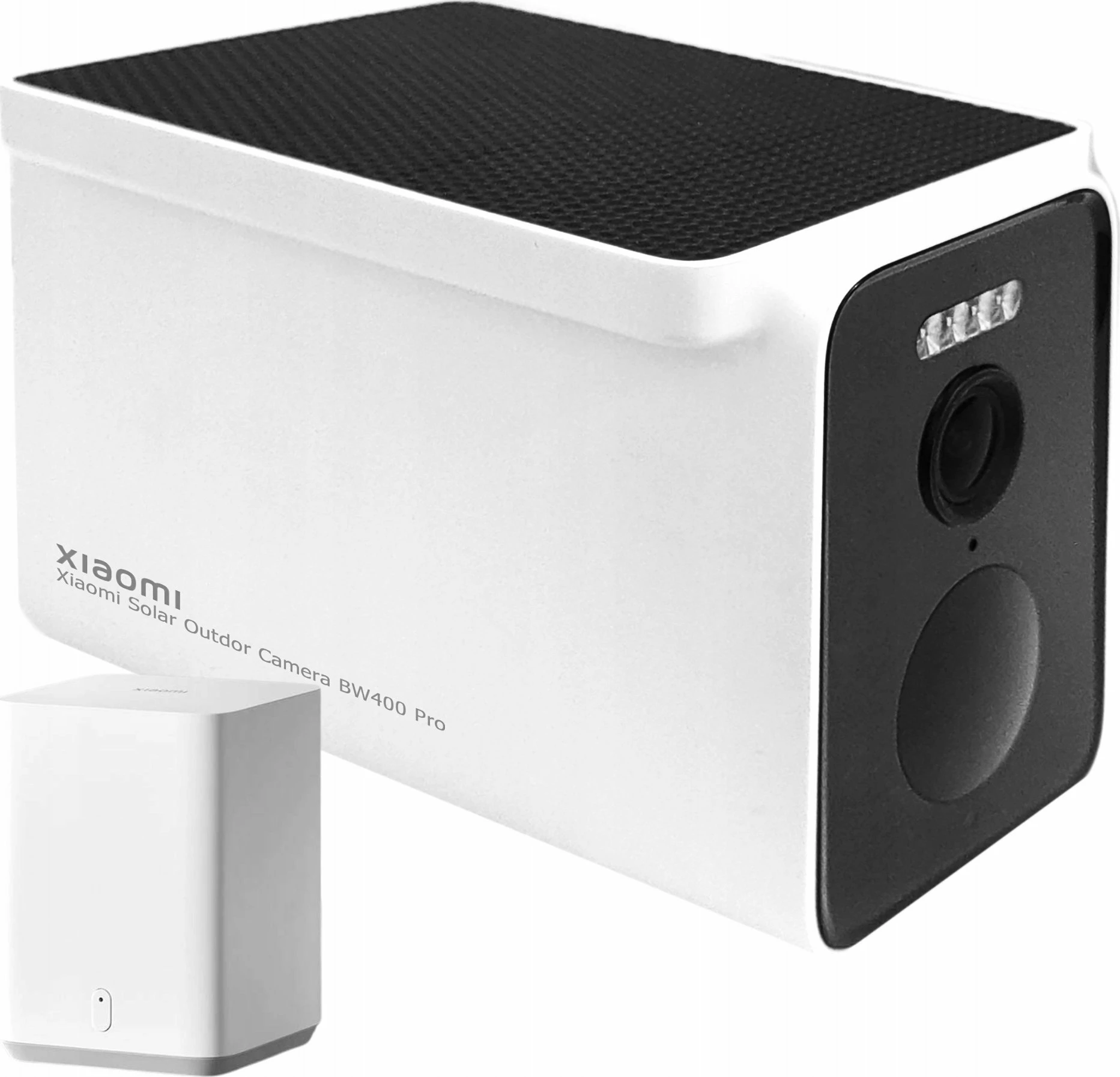 Kamerë IP solare Xiaomi BW400 Pro BHR7747GL 4MP 2.5K IP66 MicroSD deri 256GB, e bardhë/zezë, set