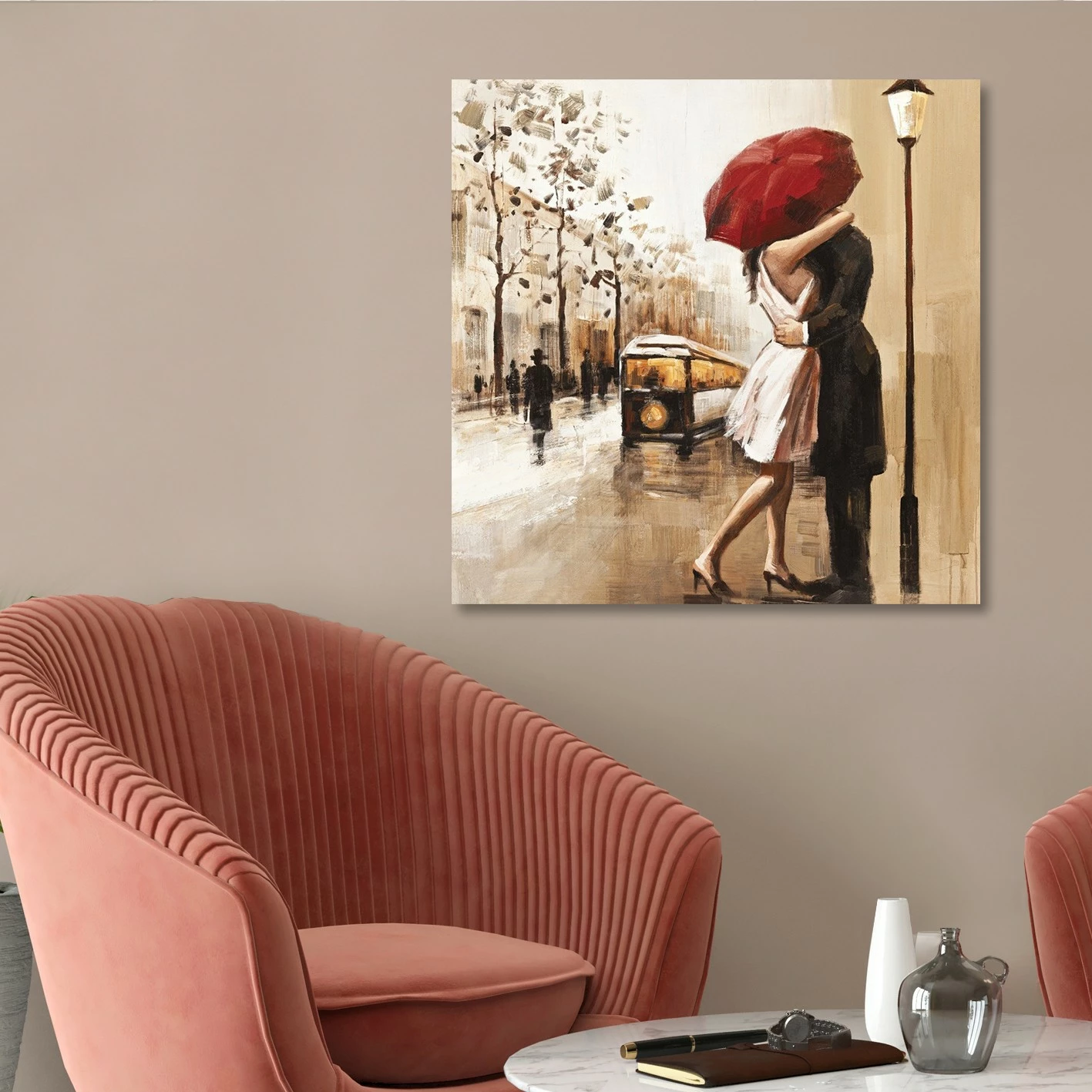 Pikturë dekorative në kanavacë Wallity, KNV4406_4040, 40x40cm