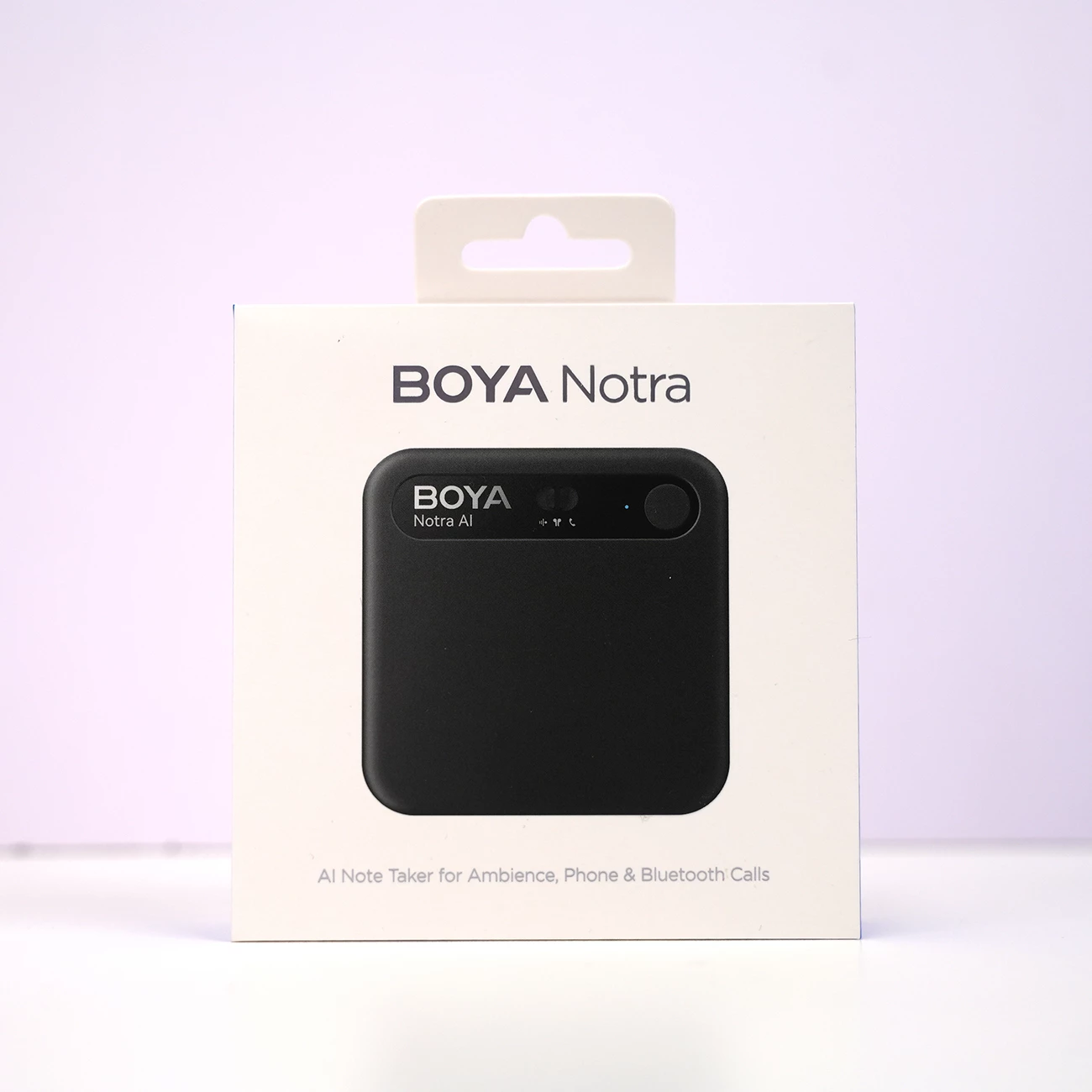Regjistrues zëri BOYA Notra AI, 64GB, transkriptim AI, deri 24 orë, i zi, set