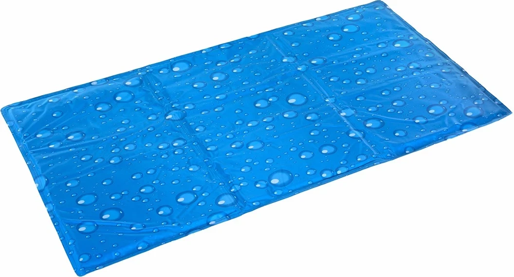 Shtrat ftohës për kafshë PETITTO, 50x90 cm, Blu