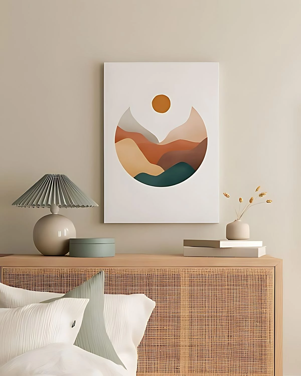Pikturë dekorative në kanavacë, Wallity Artcanvas96, shumëngjyrëshe, 40x60cm