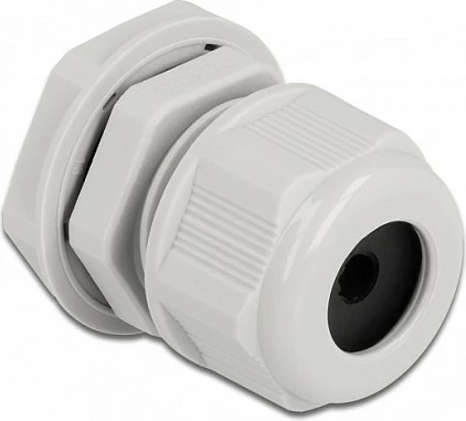Glandë kabllore DeLOCK PG13.5, IP68, për kabllo 5 mm, 2 copë, gri