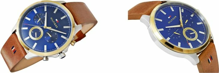 Orë dore për meshkuj Tommy Hilfiger, kafe