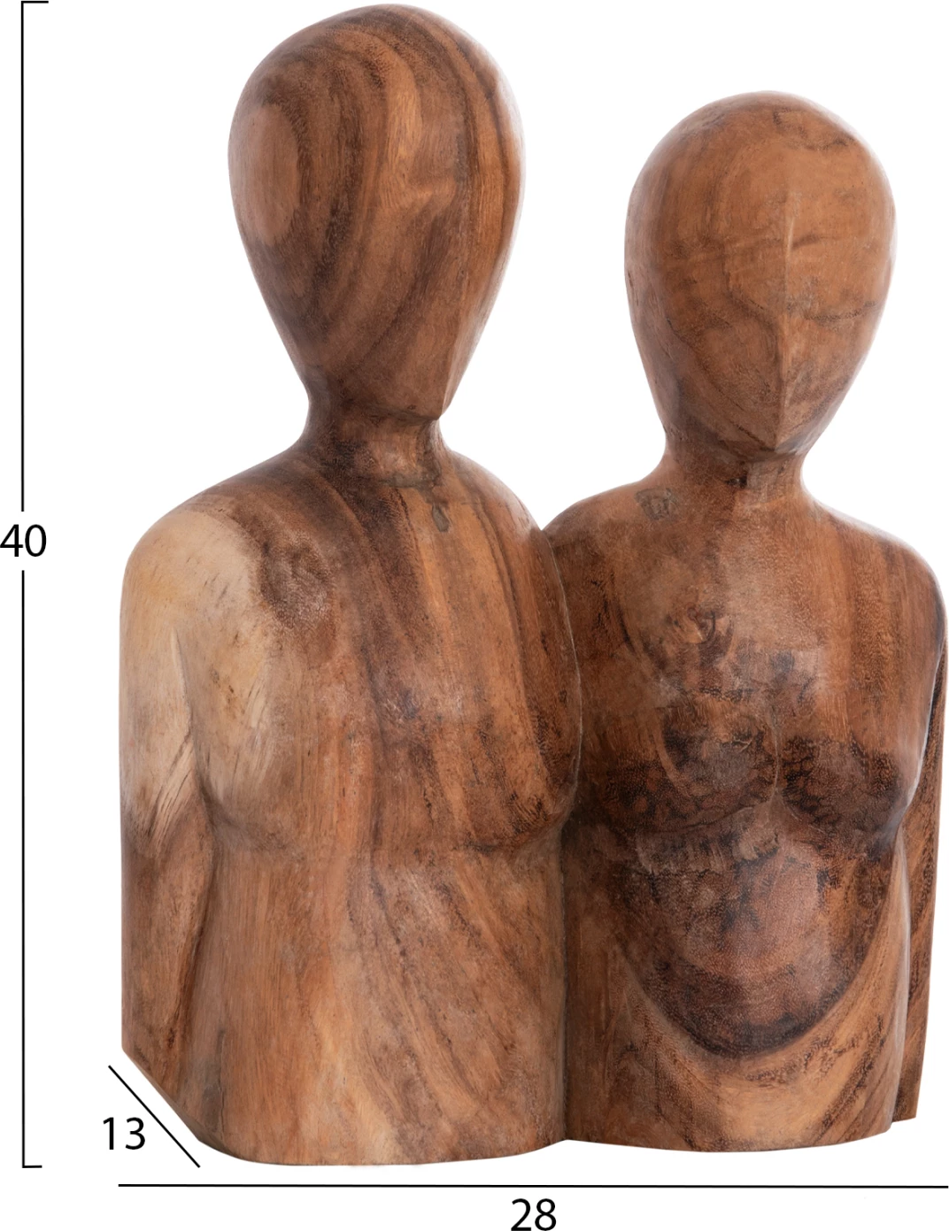 Dekor tavoline PARR FH4416 dru Albasia 28x13x40H cm